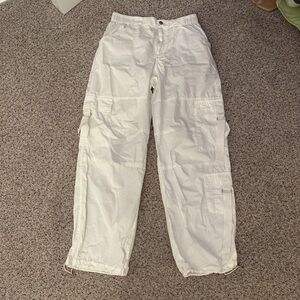Miss Love White Cargo Pants